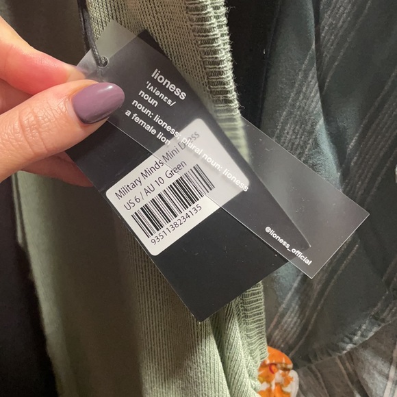 Princess Polly lioness military minds mini dress - Picture 4 of 4